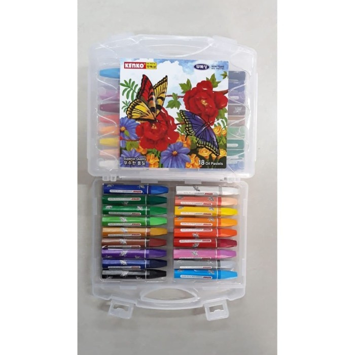 

Oil Pastel Kenko 18 Warna Krayon