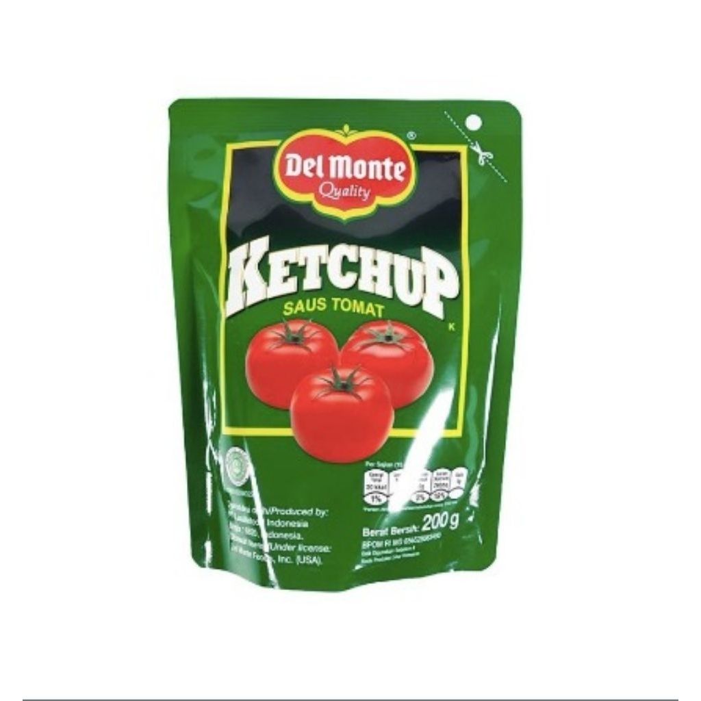 

Del Monte Ketchup Saus Tomat 200 gr