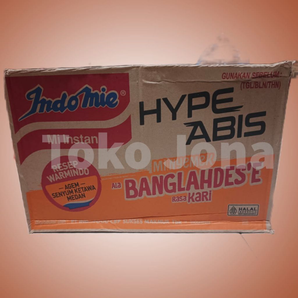 

Indomie Hype Abis Banglades'e 1 Dus isi 40 Bks