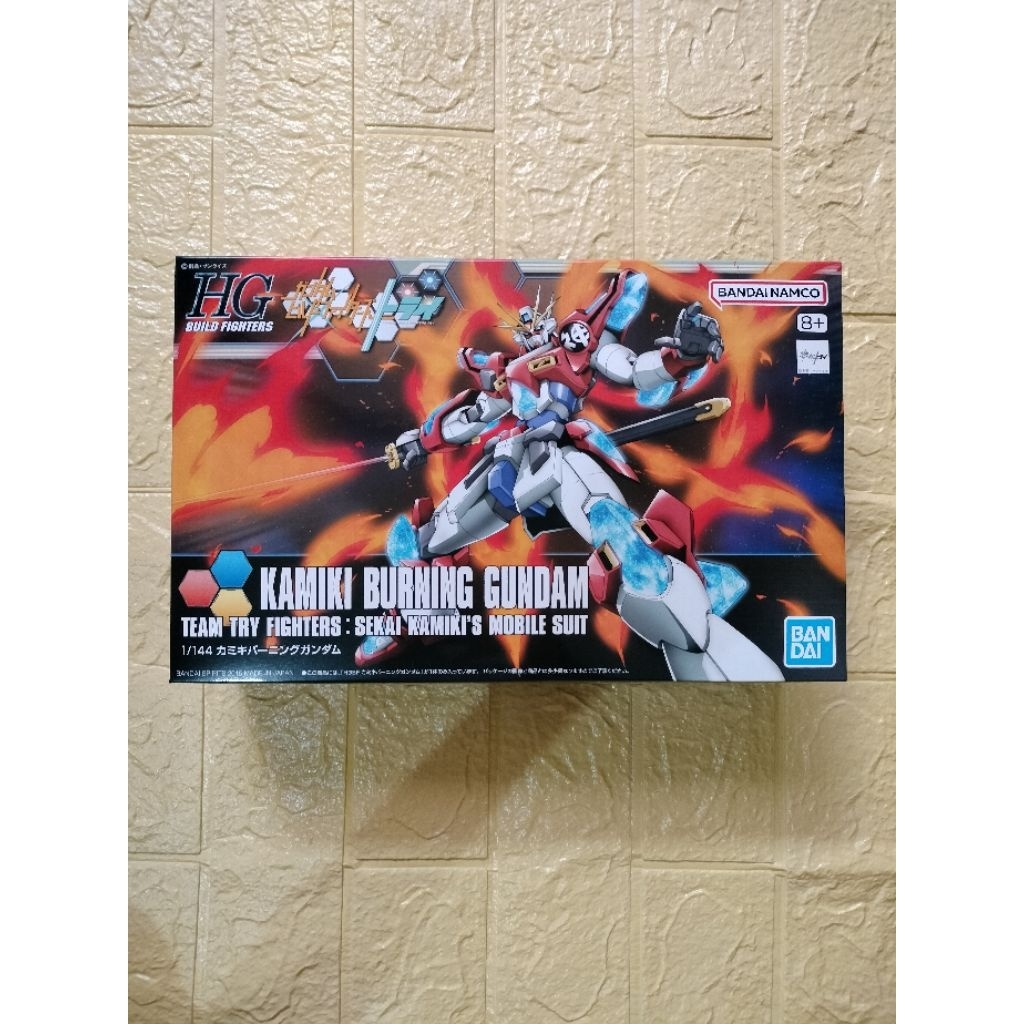 Bandai 1/144 HG Build Fighters Kamiki Burning Gundam