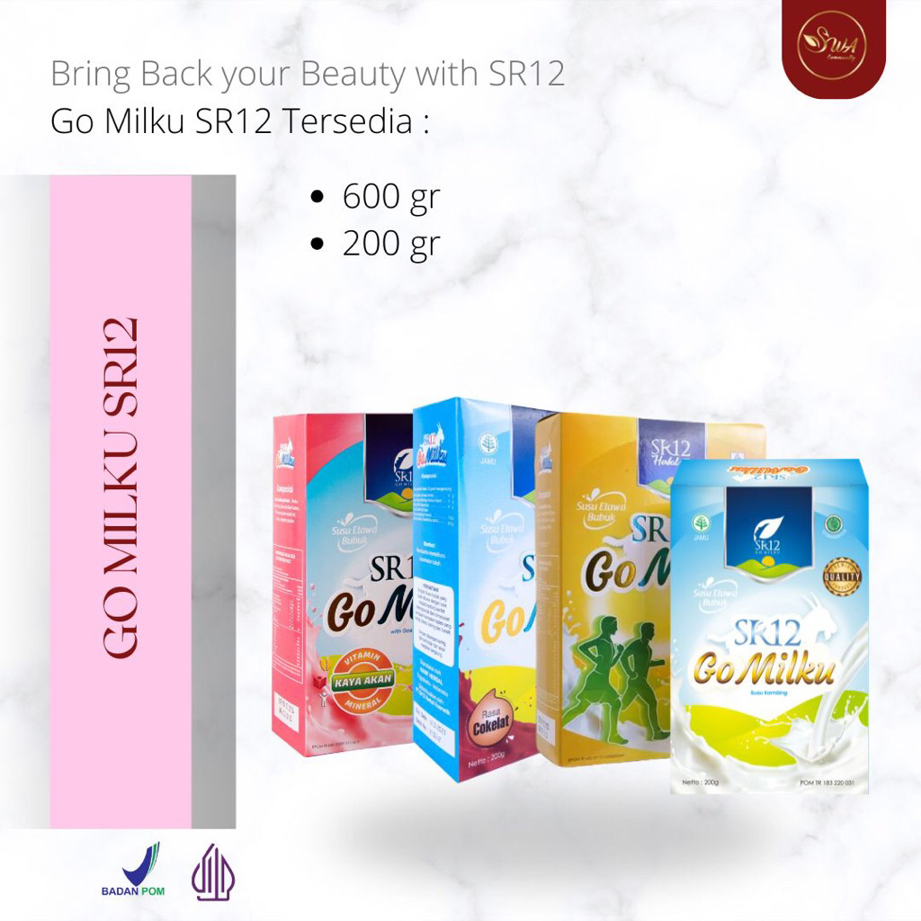 

susu kambing etawa SR12 GoMilku