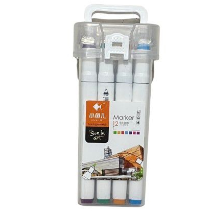 

SPIDOL 12 WARNA 6675-12 / SPIDOL SET12 / MARKER SPIDOL / MARKER PEN / MARKER 12 COLOUR / ALAT MEWARNAI / ALAT MENGGAMBAR