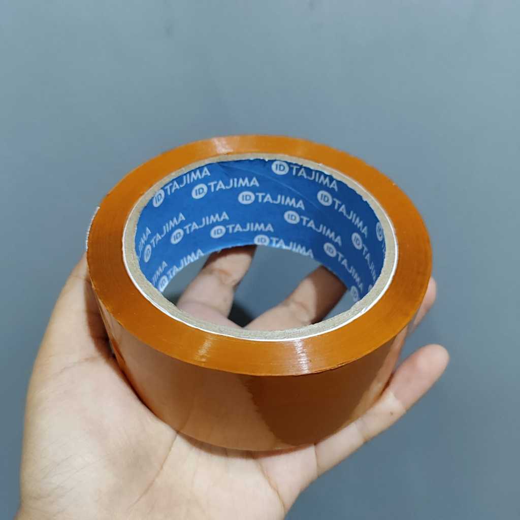 

Lakban Coklat Tajima 2 Inch (48 mm) panjang 90 Yards