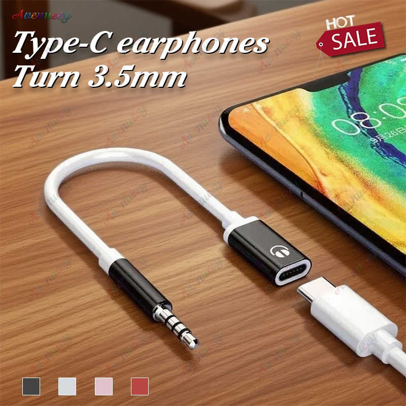 Konver Headphone Analog Laptop Headphone Tipe-C  Konvert 3.5mm