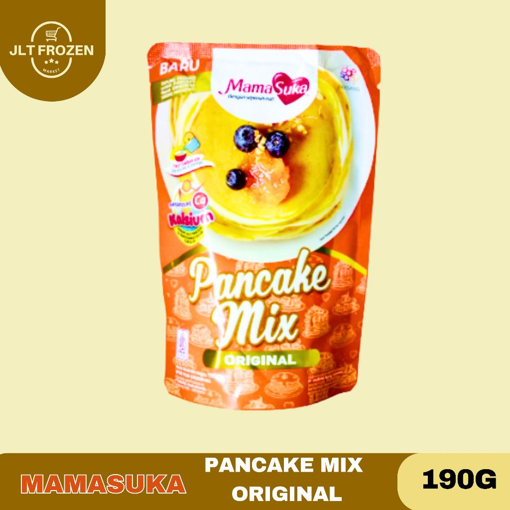 

Mamasuka Pancake Mix Original/ Banana/ 3in1 / Choco nut Instant - 190g / 160g