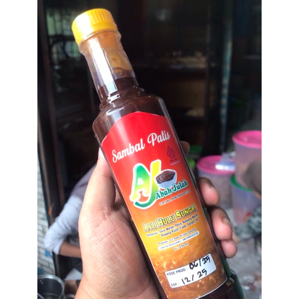 

sambal patis abah julak asli hulu sungai