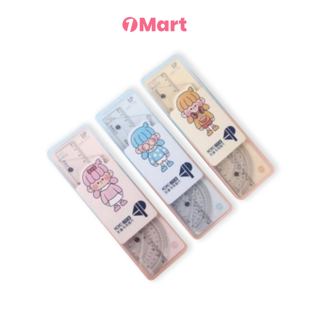 

1MART Set Alat Tulis Penggaris 20cm Lucu