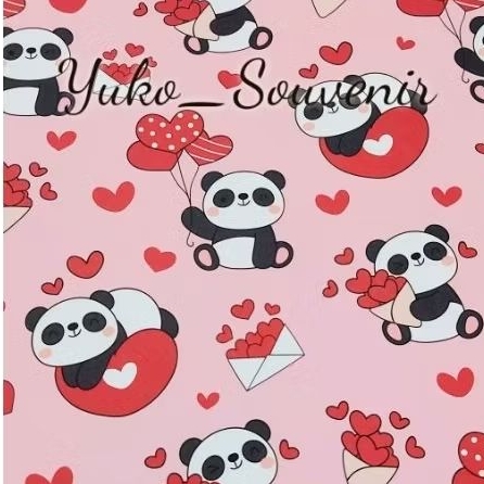 

Kertas kado Panda Merah Sansan Wawa Tebal Kertas Kado Sanwa Panda Tebal Kertas Kado Sanwa Panda Kombinasi