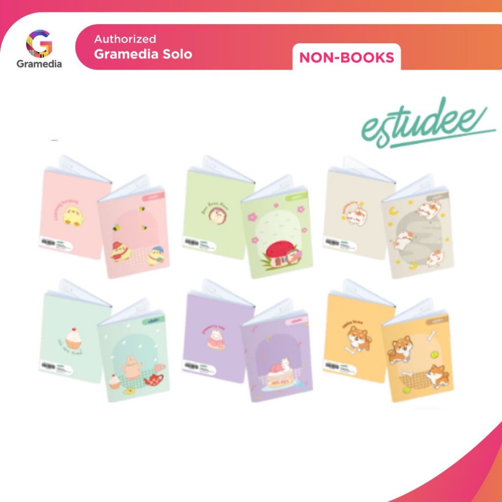 

Gramedia - Estudee K B5 Fancy Cute Isi 6