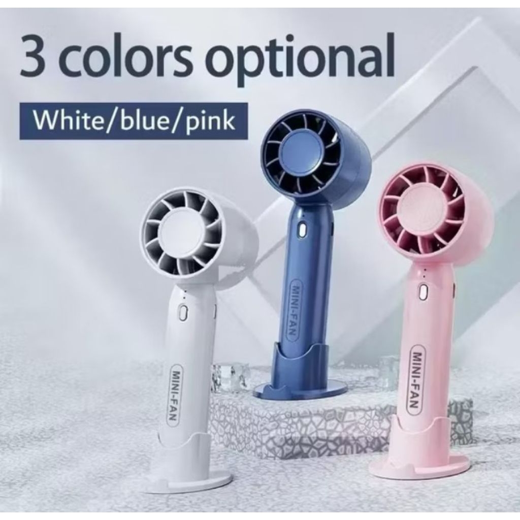 Kipas angin mini turbo kipas tangan genggam batre awet