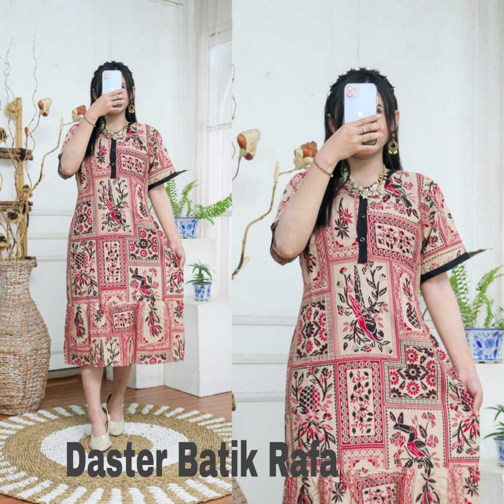 Daster Andin Arab Sizuka Rayon Jumbo Busui Bumil || Daster Viral Kekinian Kancing Depan Termurah
