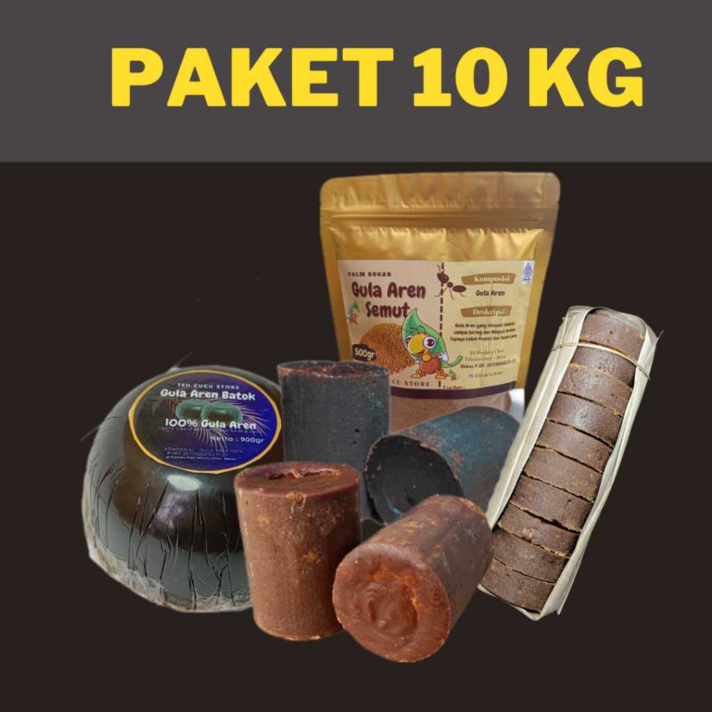 

10 kg Gula Aren Organik