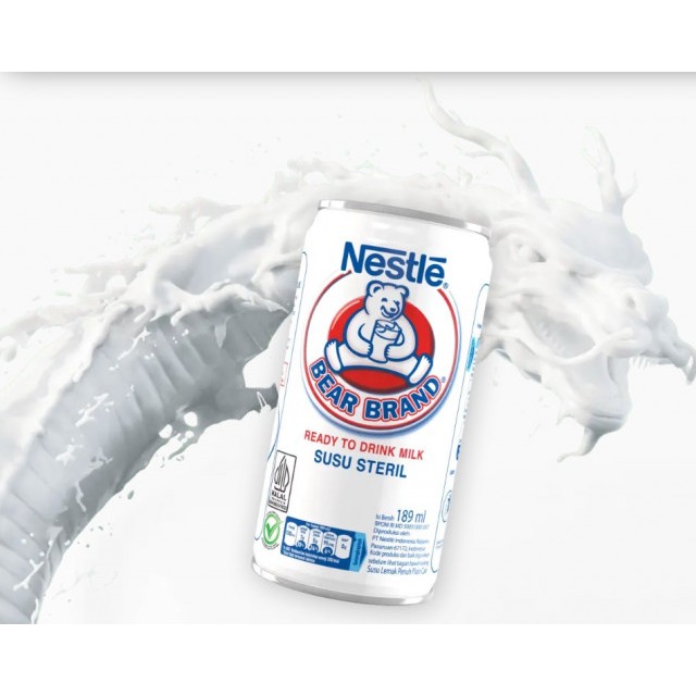 

Nestle Bear Brand 1 pcs susu beruang susu murni steril