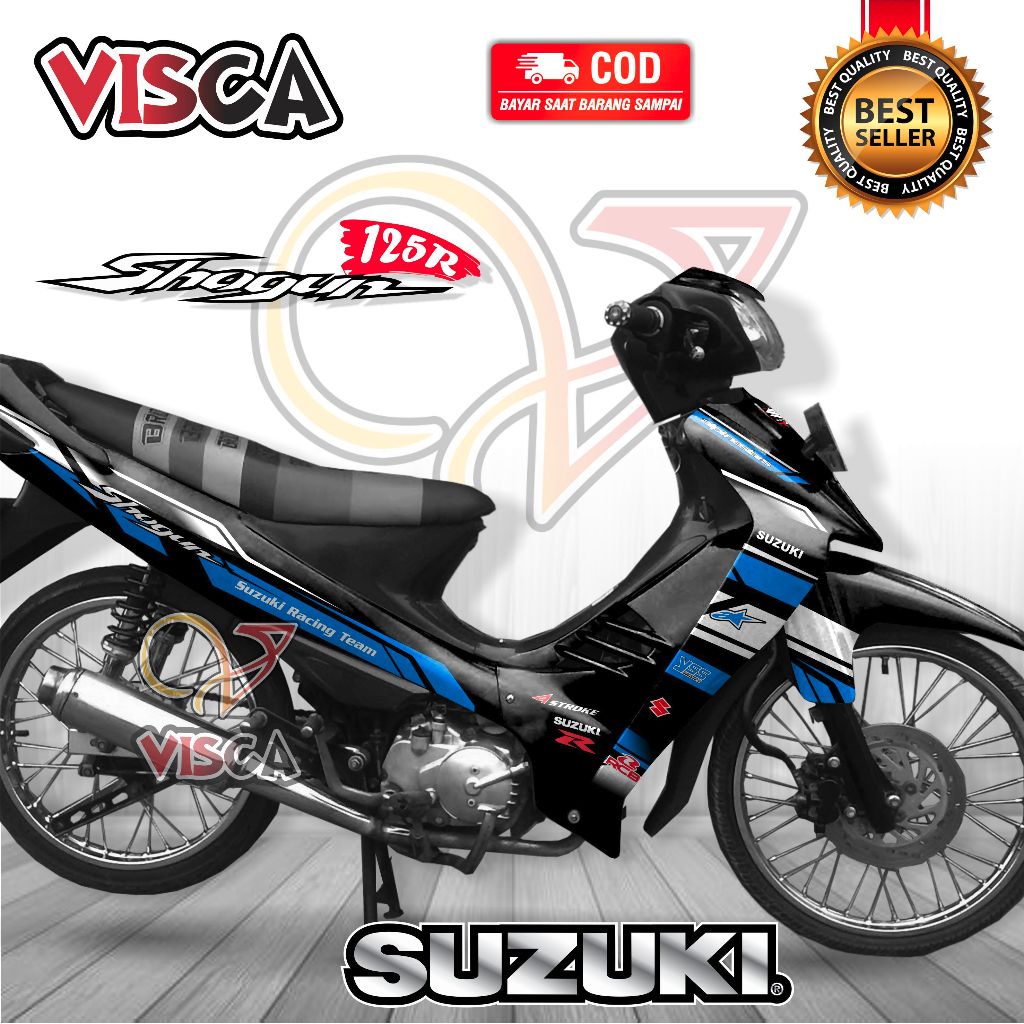 Decal Shogun 125 R Full Body Stiker Shogun 125 R Full Body Striping Shogun 125 R Full Body RACING