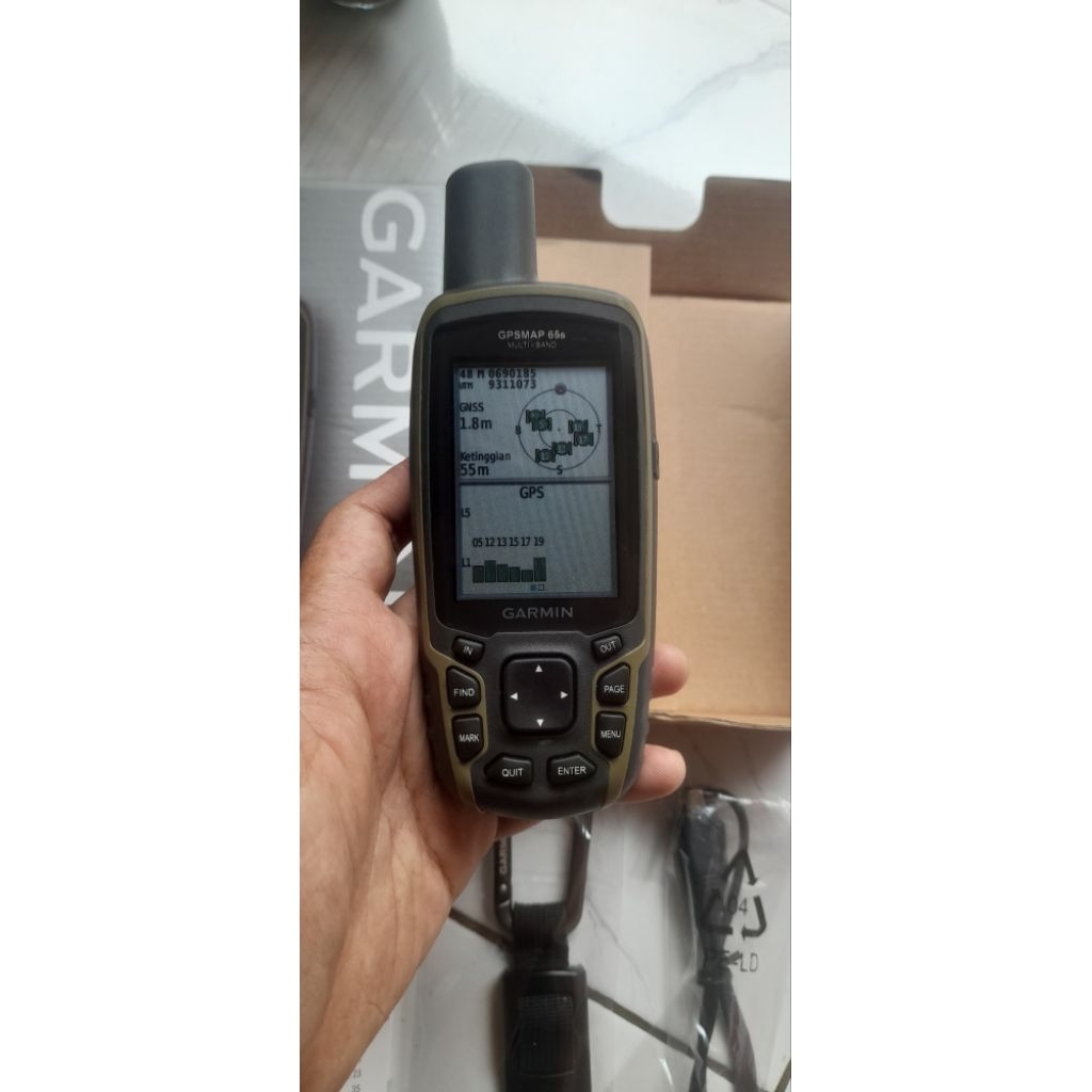 Gpsmap Garmin 65s Komplit