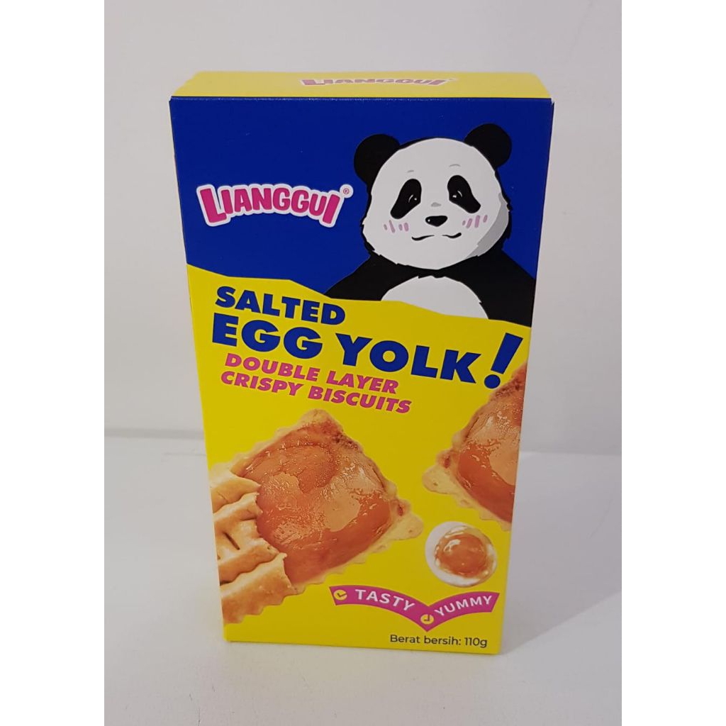 

Lianggui Salted Egg Yolk Double Layer Crispy Biscuits 110 gr