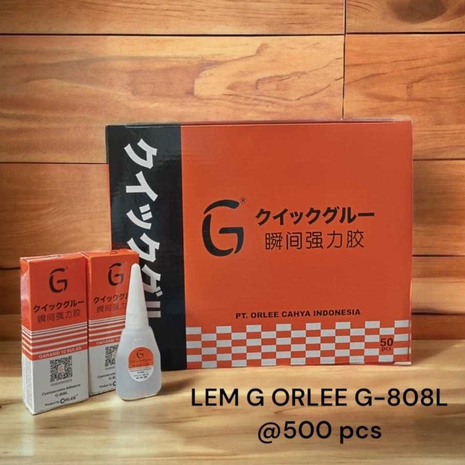 

KODE F46G 1 Kotak 5pcs LEM G LEM KOREA ORLEE 88 LEM CAIR LEM SETAN LEM POWER BARCODE ORIGINAL ORLE QUICK DRY
