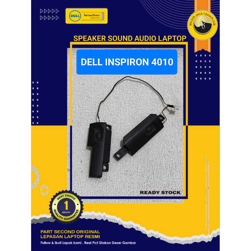 Speaker Sound Audio Laptop Dell Inspiron 4010 14R N4010 0RCC2T Original Genuine Second Normal Tested