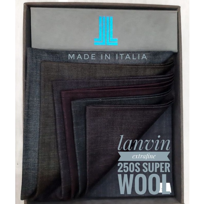 KODE R42P Kain Wol Celana Jas Lanvin Wool Super