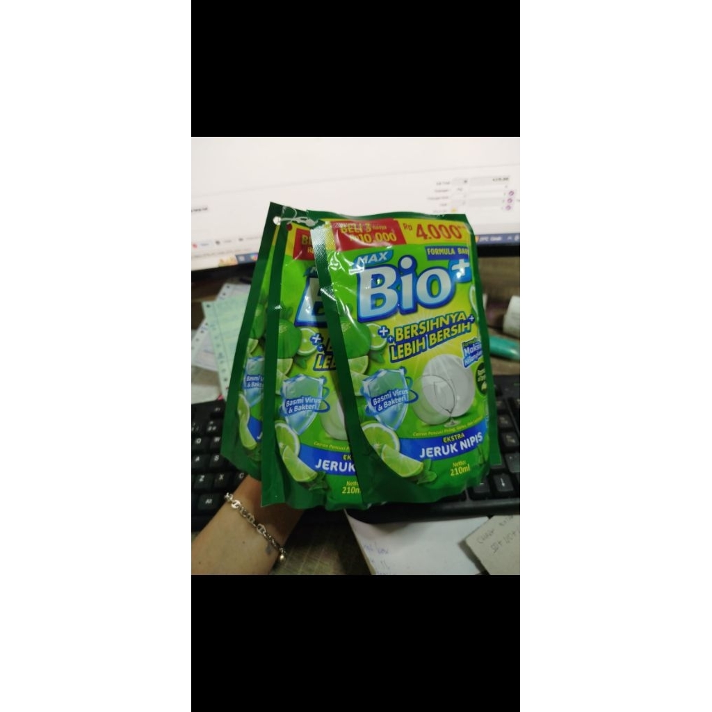max bio+ pencuci piring