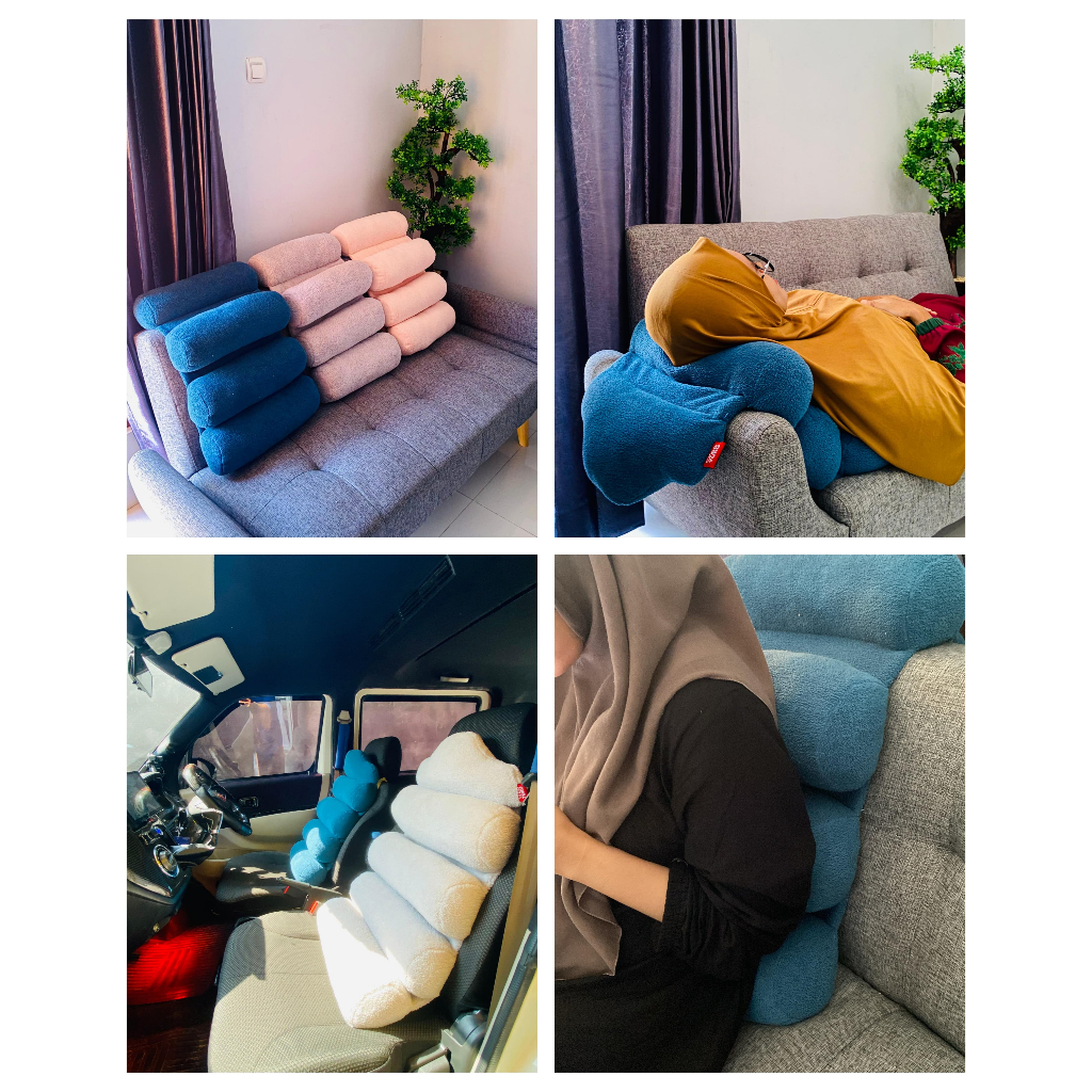 Bantal Tidur Multifungsi Bantal Sofa Bantal Sandaran Punggung