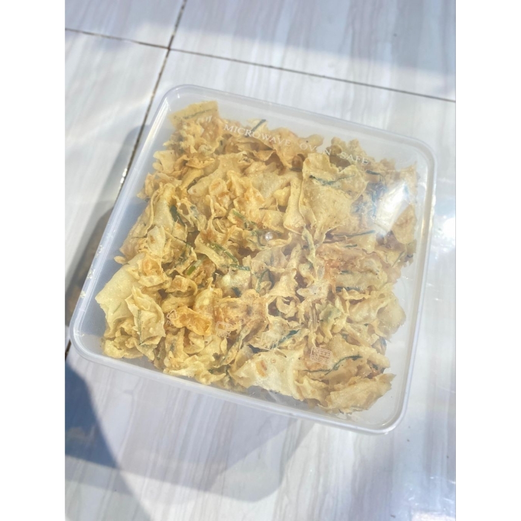 

KAYpeyek | Peyek Renyah Gurih 380-450gr | Topping Rebon / Kacang Tanah / Kacang Hijau