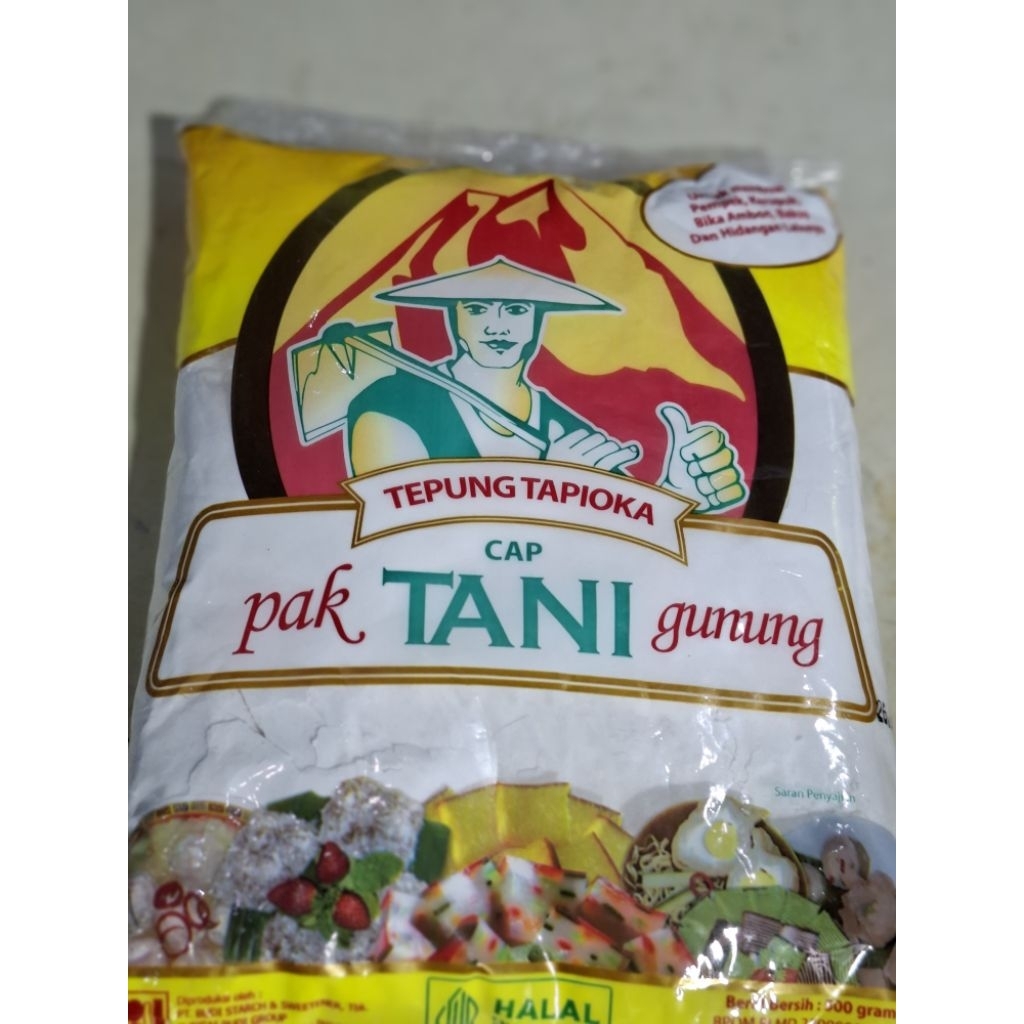 

TEPUNG TANI TAPIOCA 500GRAM/tepung kanji cap tani 500 gram