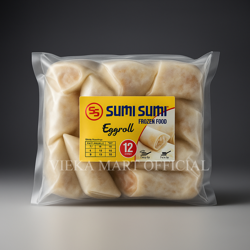 

Sumi-Sumi Egg Chicken Roll [12 pcs] - Frozen Egg Roll Ayam Praktis Halal Favorit Anak & Keluarga!