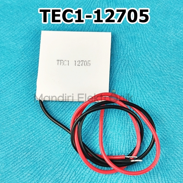 TEC-12705 Peltier Semiconductor Refrigeration 40x40mm TEC1 12705 12V DC 5A Thermoelectric Cooler Mod