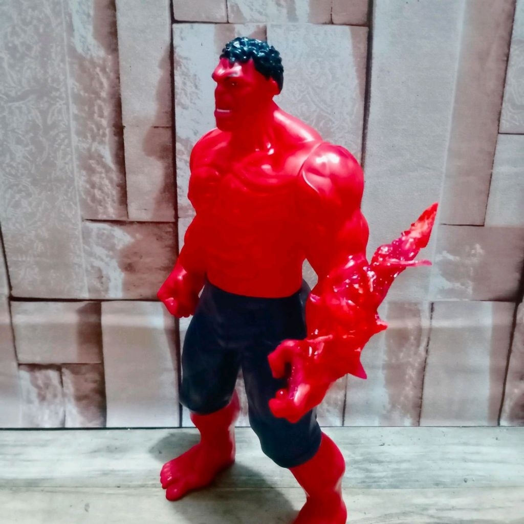 figure red hulk thaddeus ross thunderbolt marvel avenger
