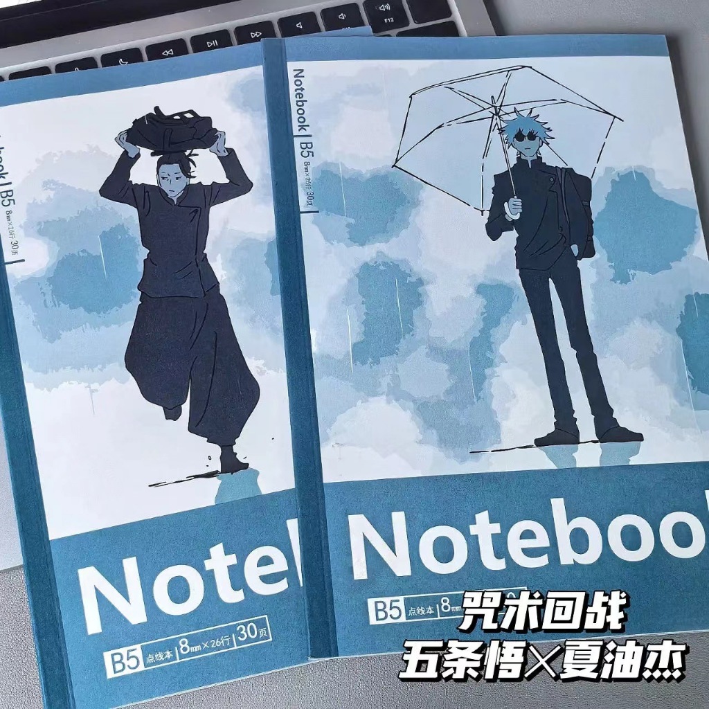 

BUKU TULIS JUJUTSU KAISEN B5 / BUKU TULIS GOJO B5 / BUKU TULIS GETO B5 / NOTEBOOK GOJO / NOTEBOOK GETO