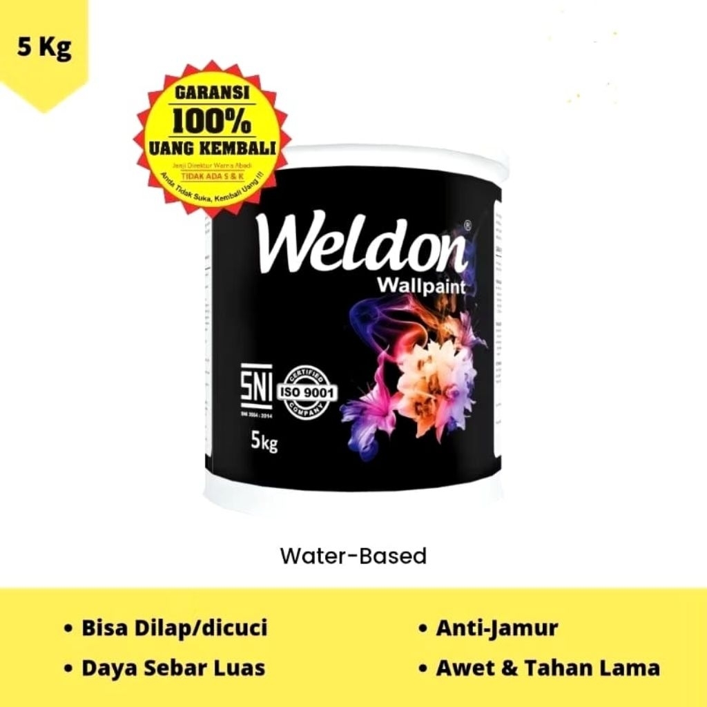 Cat  Tembok Interior Weldon 5kg