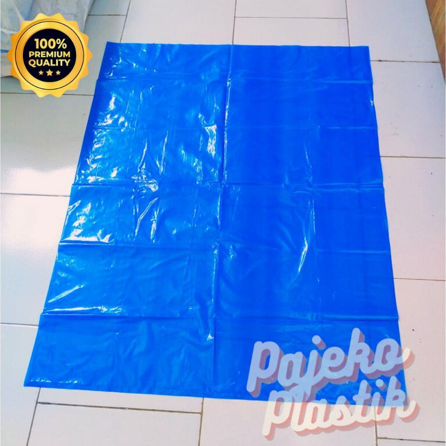 Pajeko Plastik Kantong Plastik sampah biru // Plastik kerajinan tangan layangan dan lainnya 90 X 120