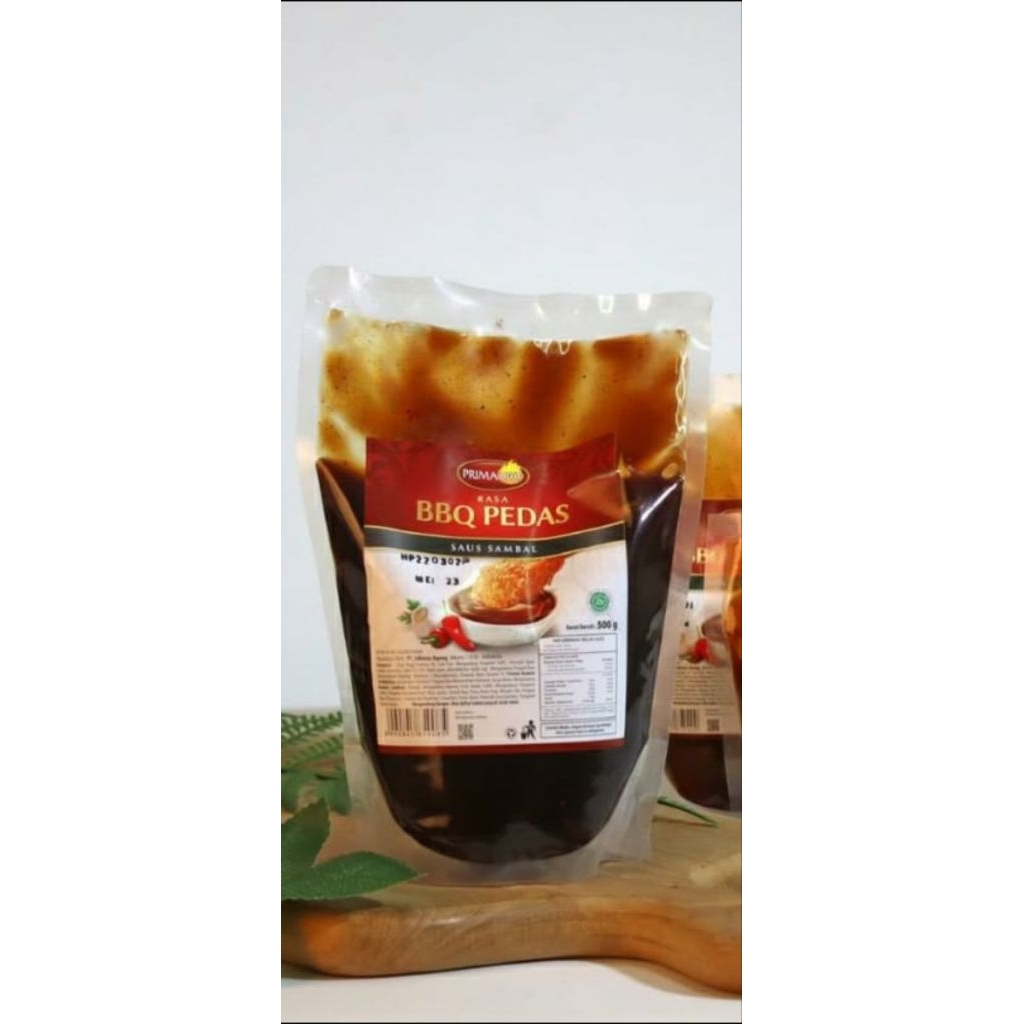 

Saus BBQ pedas 500gr Saus Spacy Prima Agung