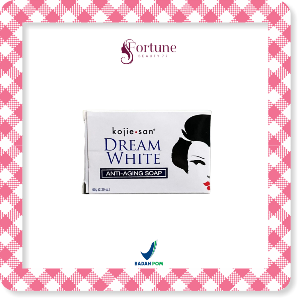 KOJIE.SAN DREAM WHITE ANTI-AGING SOAP 65G - SABUN MANDI - SABUN BATANG - SABUN MUKA
