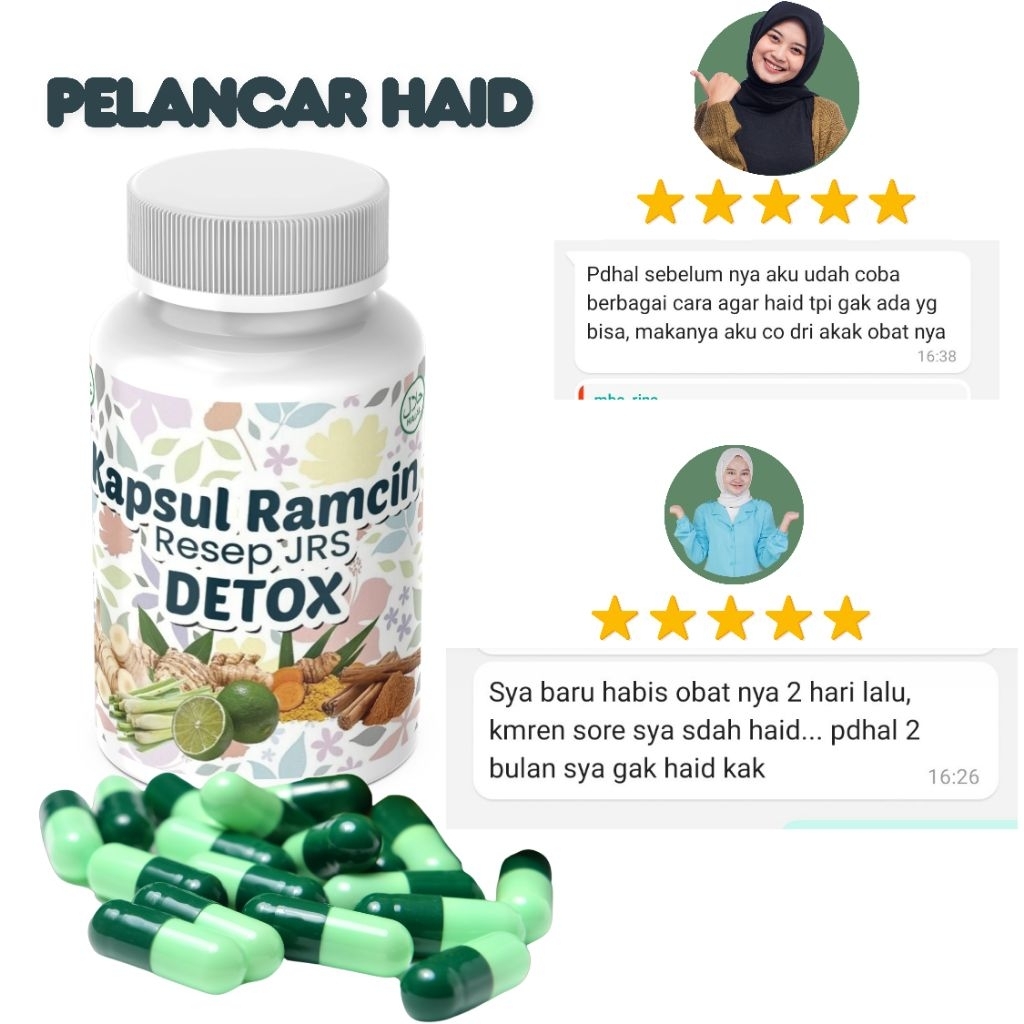 kapsul detox JSR RAMCIN DETOX