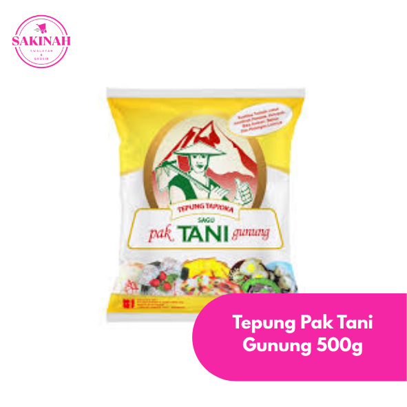 

Tepung Tapioka Pak Tani Gunung 500 Gram
