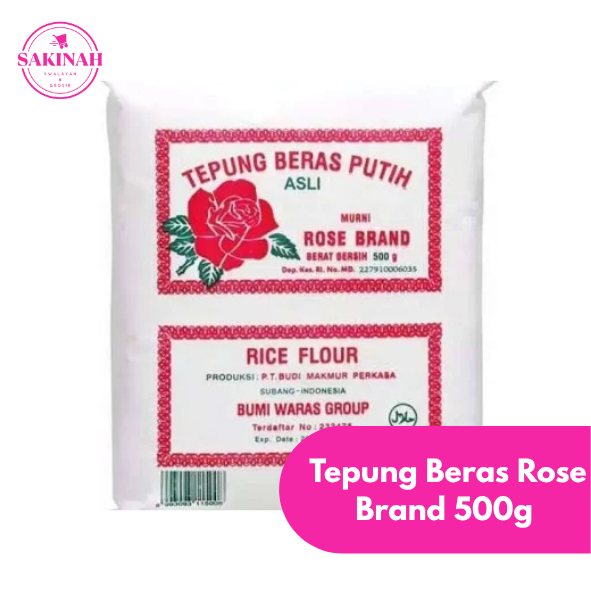 

Tepung Beras Rose Brand 500 Gram