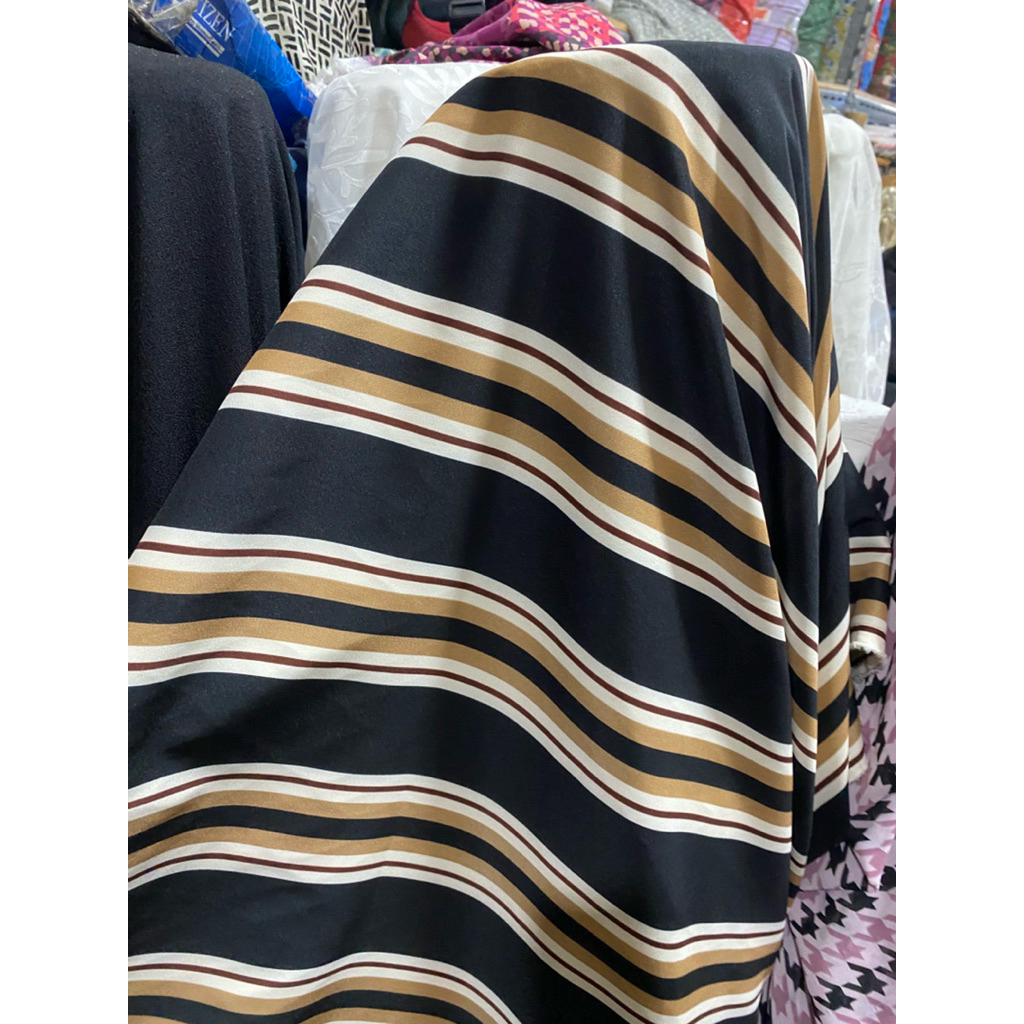 KAIN SATIN MOTIF / SATIN SILK GARMEND / SILK MOTIF TERBARU METERAN