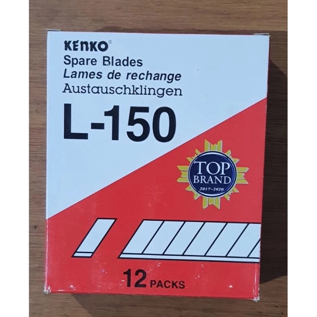 

Isi Cutter Kenko L-150 1 Box : 12Pack (60Pcs)