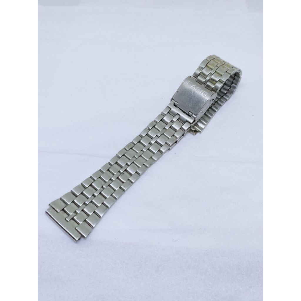 Casio japan vintage watch bracelet 18mm rantai jam tangan casio classic part arloji lawas klasik cas