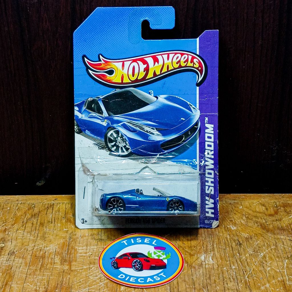 Hot Wheels Ferrari 458
