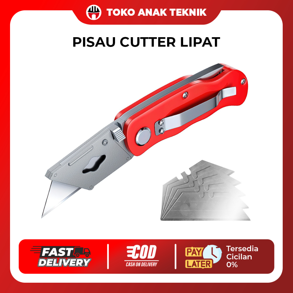 

Folding Foldable Knife Pisau Cutter lipat Gypsum Gipsum Sheet