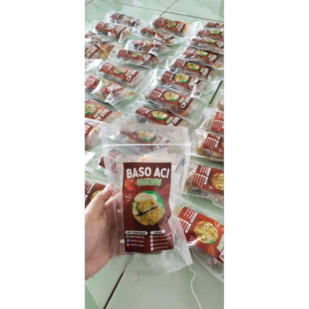 

Baso Aci HADEWW isi ayam suwir original