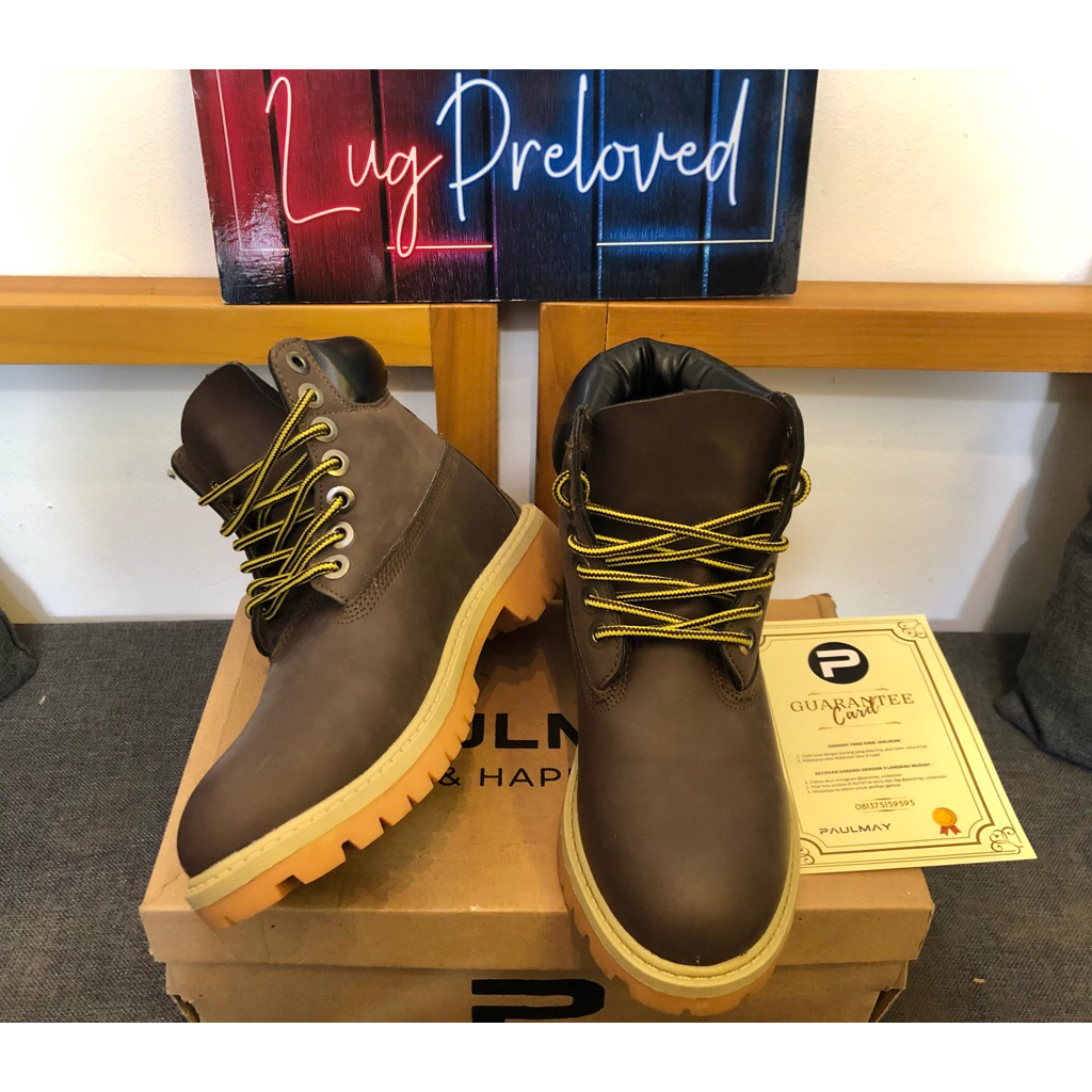 sepatu boots paulmay