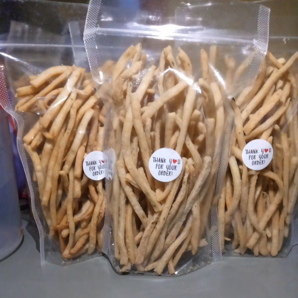 

Stick Bawang berat 160gr Home made Gurih dan Renyah