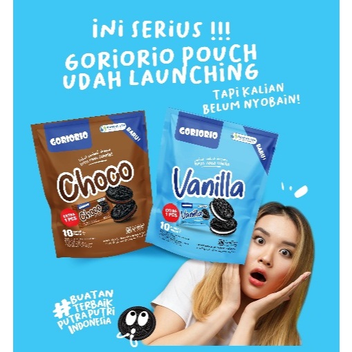

Goriorio Biskuit Sandwich Pouch 76gram