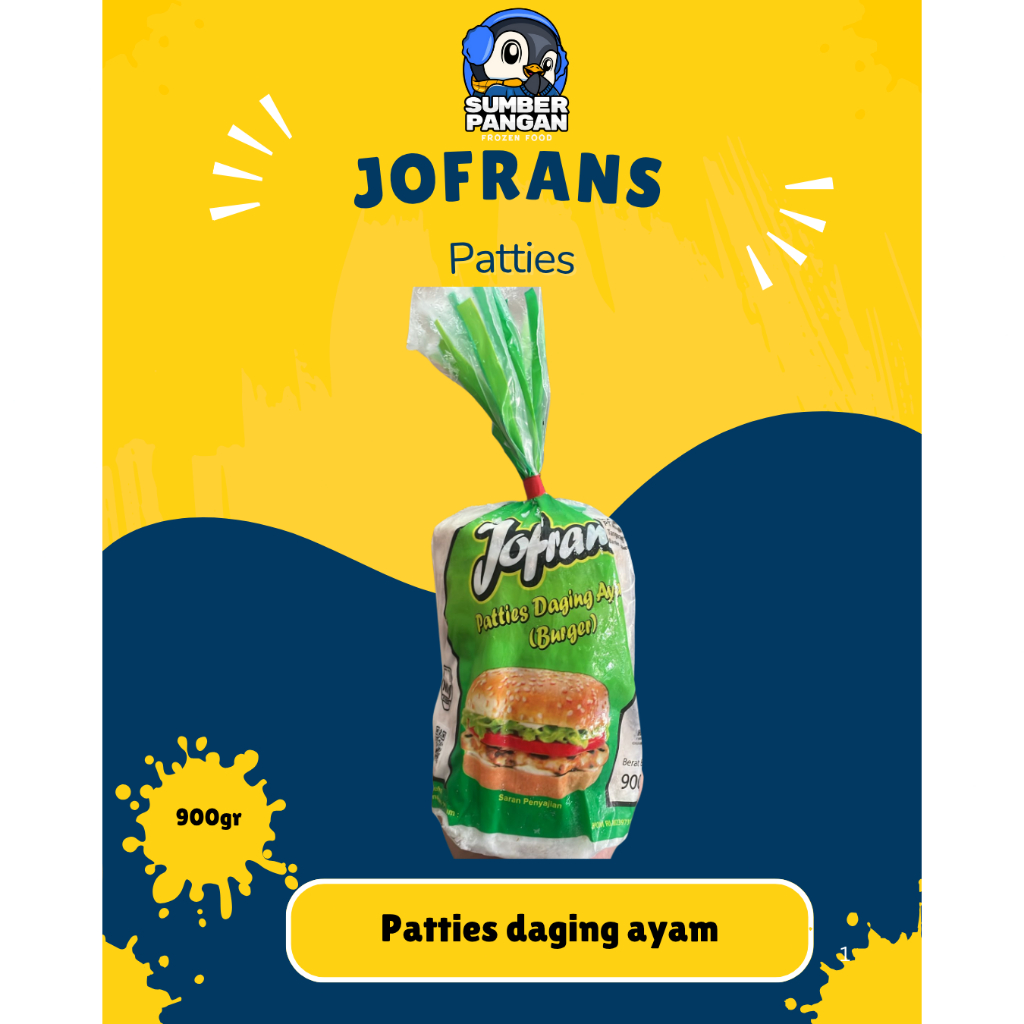 

Jofrans Patties Daging Ayam 900gr