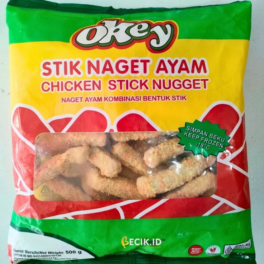 

NAGET STIK AYAM OKEY 500 GRAM
