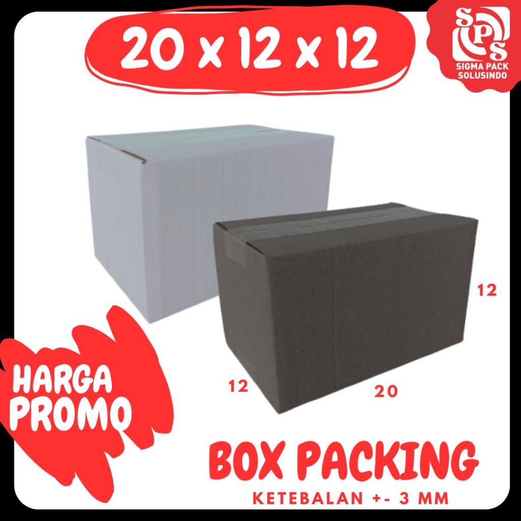 

Box 20x12x12 Kardus A1 Packing Botol Dus Kotak Kemasan Obat Mainan Olshop Souvenir Jamu Zigma Pack